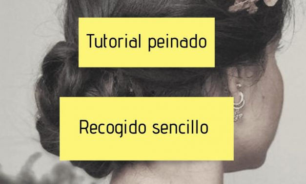 Tutorial recogido sencillo para invitadas de boda