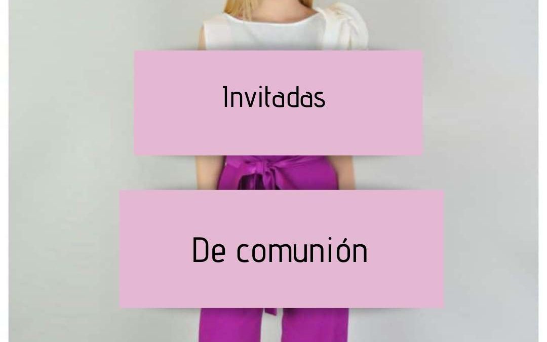 Cómo vestir en una comunión- look de invitada
