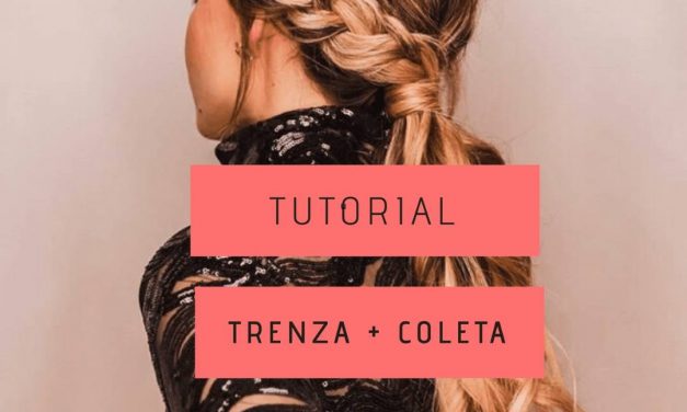Tutorial peinado trenza + coleta