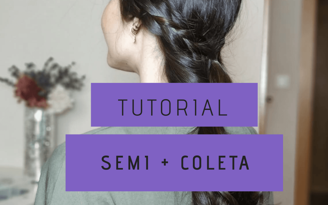 Tutorial de peinado semi+coleta – invitadas de boda