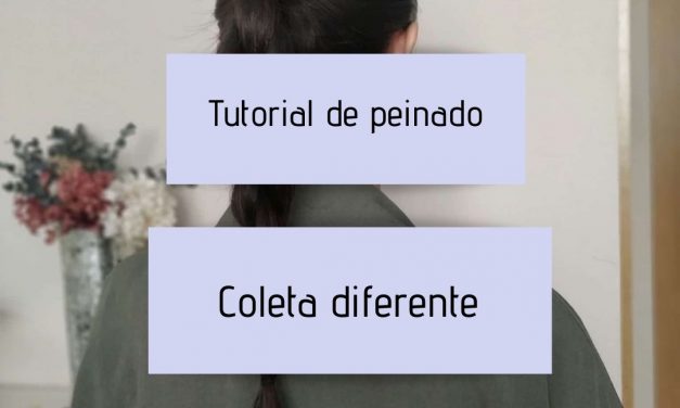 Tutorial de peinado para invitadas de boda- Coleta diferente
