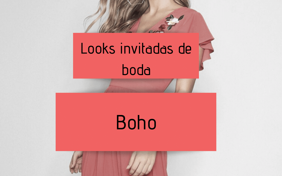 Look invitada de boda boho