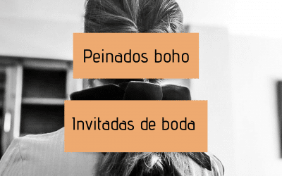 Peinados boho para invitadas de boda