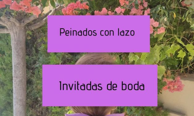 Peinados con lazos para invitadas de boda
